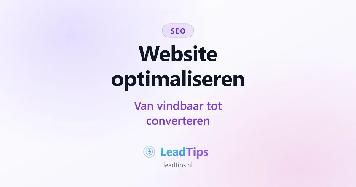Website optimaliseren: de 4 lagen van vindbaar tot converteren